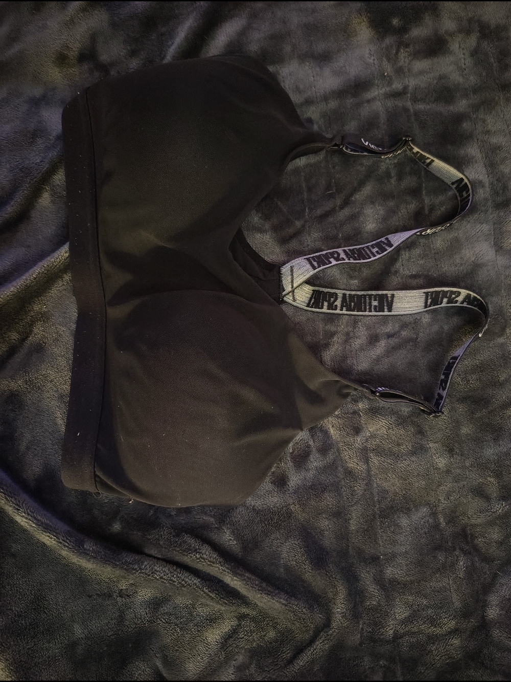 Black Victoria Sport Bra For Sale!